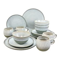 CreaTable Loft Stone Kombiservice 16 Teilig In Stein