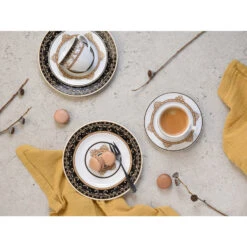 CreaTable Majestosa Kaffeeservice 18 Teilig In Schwarz -Erstellbar Geschäft creatable creatable majestosa kaffeeservice 18 teilig in schwarz 2