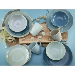 CreaTable Reactive Aqua Kombiservice 16 Teilig In Blau -Erstellbar Geschäft creatable creatable reactive aqua kombiservice 16 teilig in blau 2