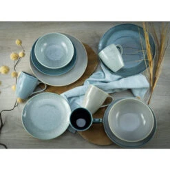 CreaTable Reactive Aqua Kombiservice 16 Teilig In Blau -Erstellbar Geschäft creatable creatable reactive aqua kombiservice 16 teilig in blau 3