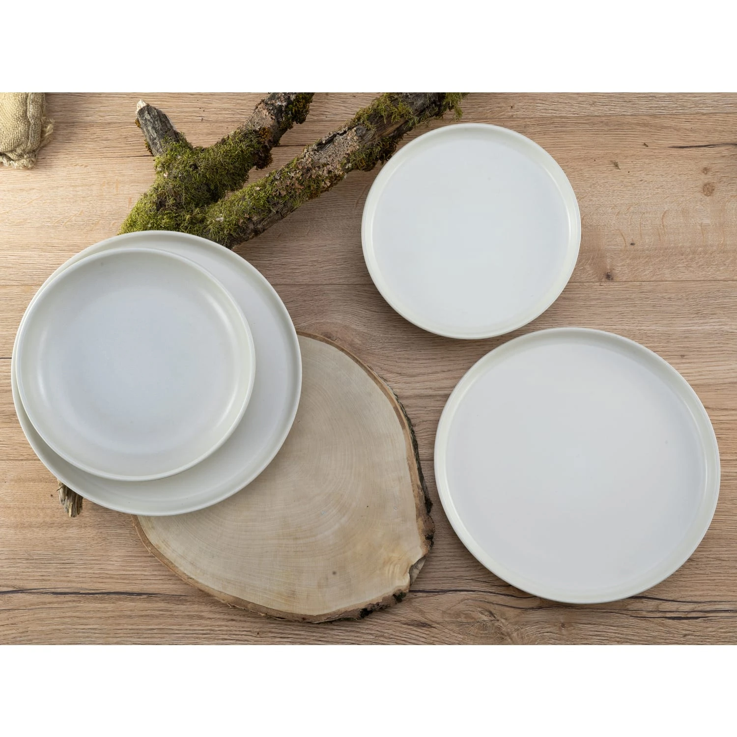 CreaTable Uno offwhite Teller Set 12 teilig in Weiß CreaTable Uno Offwhite Teller Set 12 Teilig In Weiß -Erstellbar Geschäft creatable creatable uno offwhite teller set 12 teilig in weiss 1