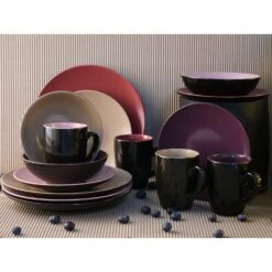 CreaTable Very BERRY Kombiservice 16 Teilig In Mehrfarbig -Erstellbar Geschäft creatable creatable very berry kombiservice 16 teilig in mehrfarbig 1