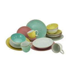 CreaTable Vintage Nature Kombiservice 16 Teilig In Mehrfarbig