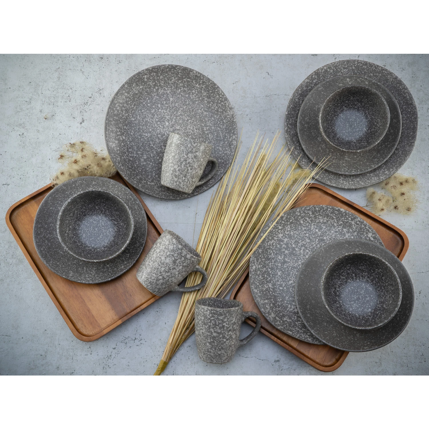 Geschirrset, Granit Kombiservice 16 teilig in Granit Geschirrset, Granit Kombiservice 16 Teilig In Granit -Erstellbar Geschäft creatable geschirrset granit kombiservice 16 teilig in granit 2