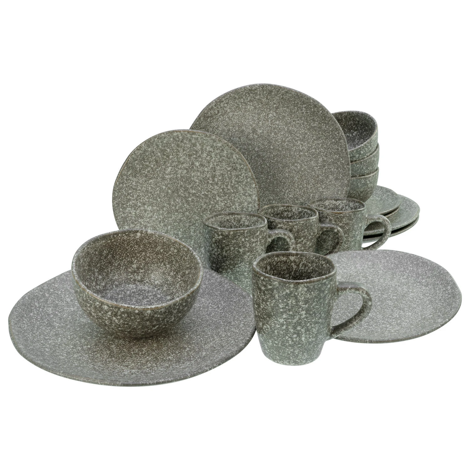 Geschirrset, Granit Kombiservice 16 teilig in Granit Geschirrset, Granit Kombiservice 16 Teilig In Granit -Erstellbar Geschäft creatable geschirrset granit kombiservice 16 teilig in granit