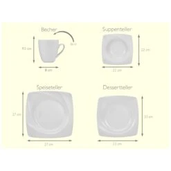 Kombiservice Celebration 16 Teilig In Weiß 4 Kombiservice Celebration 16 Teilig In Weiß -Erstellbar Geschäft creatable kombiservice celebration 16 teilig in weiss 2