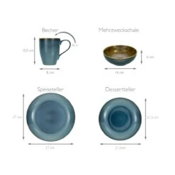 Kombiservice Mallorca 16 Teilig -Erstellbar Geschäft creatable kombiservice mallorca 16 teilig 2