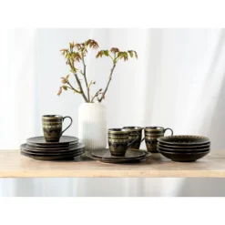 CreaTable Kombiservice »Mandala Gold«, (Set, 16 Tlg., Kaffeeservice Und Tafelservice Im Set, Für 4 Personen), Service, Goldene Orientalische Motive -Erstellbar Geschäft d26f38d60e1cfb7dc9fe45723e427fb8