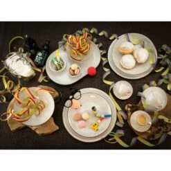 CreaTable Kombiservice »VINTAGE NATURE«, (Set, 16 Tlg., Kaffeeservice Und Tafelservice Im Set, Für 4 Personen), Service, Mikrowellengeeignet -Erstellbar Geschäft daee948effe575191730f50135fd7c1c