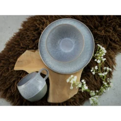 CreaTable Kombiservice »LOFT STONE«, (Set, 16 Tlg., Kaffeeservice Und Tafelservice Im Set, Für 4 Personen), Service, Mikrowellengeeignet -Erstellbar Geschäft de998645a02711d923601d569e3d5fda