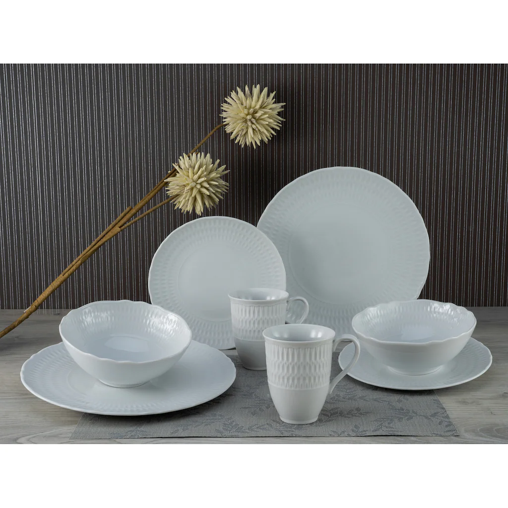 CreaTable Kombiservice »Sofia«, (Set, 8 tlg., Kaffeeservice und Tafelservice im Set, für 2 Personen), Service, trendige Coupeform, klassisch elegantes Relief CreaTable Kombiservice »Sofia«, (Set, 8 Tlg., Kaffeeservice Und Tafelservice Im Set, Für 2 Personen), Service, Trendige Coupeform, Klassisch Elegantes Relief -Erstellbar Geschäft dff222977110688feb95877c3ac927f5