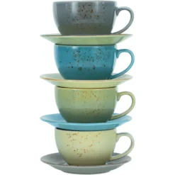 CreaTable Cappuccinotasse »Kaffeetasse NATURE COLLECTION«, (Set, 8 Tlg.), Tassen Set, Naturfarben Mit Sprenkel, 4 Tassen, 4 Untertassen 3 CreaTable Cappuccinotasse »Kaffeetasse NATURE COLLECTION«, (Set, 8 Tlg.), Tassen Set, Naturfarben Mit Sprenkel, 4 Tassen, 4 Untertassen -Erstellbar Geschäft e6c536c5e4478d41a64c2dae1a22e924