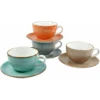 CreaTable Cappuccinotasse »Kaffeetasse VINTAGE NATURE«, (Set, 8 Tlg.), Tassen Set, 4 Tassen, 4 Untertassen -Erstellbar Geschäft f04cd8b17c904e6d5574fc6ba9ff0e55