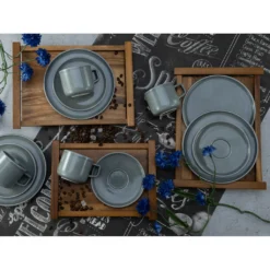 CreaTable Kaffeeservice »Chef Collection«, (Set, 18 Tlg., Kaffeegeschirr Für 6 Personen), Service, Flache Und Große Teller, Nordisches Design, Made In Europe -Erstellbar Geschäft f505143aee3fb8d14c87f4e750b0434e