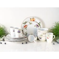 CreaTable Kombiservice »Flora Orchard«, (Set, 16 Tlg., Kaffeeservice Und Tafelservice Im Set, Für 4 Personen), Service, Porzellan, Nostalgischer Manufakturstil, Made In Europe 6 CreaTable Kombiservice »Flora Orchard«, (Set, 16 Tlg., Kaffeeservice Und Tafelservice Im Set, Für 4 Personen), Service, Porzellan, Nostalgischer Manufakturstil, Made In Europe -Erstellbar Geschäft f61cd06dcc619a3011ef076b557977a6